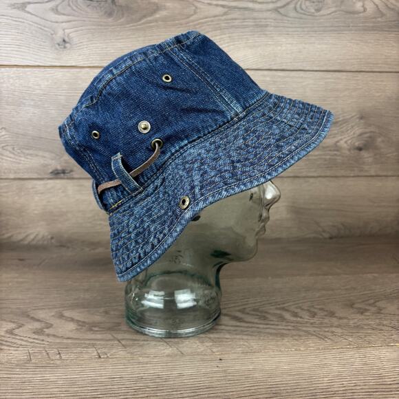 Unisex 100% Cotton Bucket Hat Fishing Camping Safari Boonie Sun Brim Summer Cap - Picture 4 of 11
